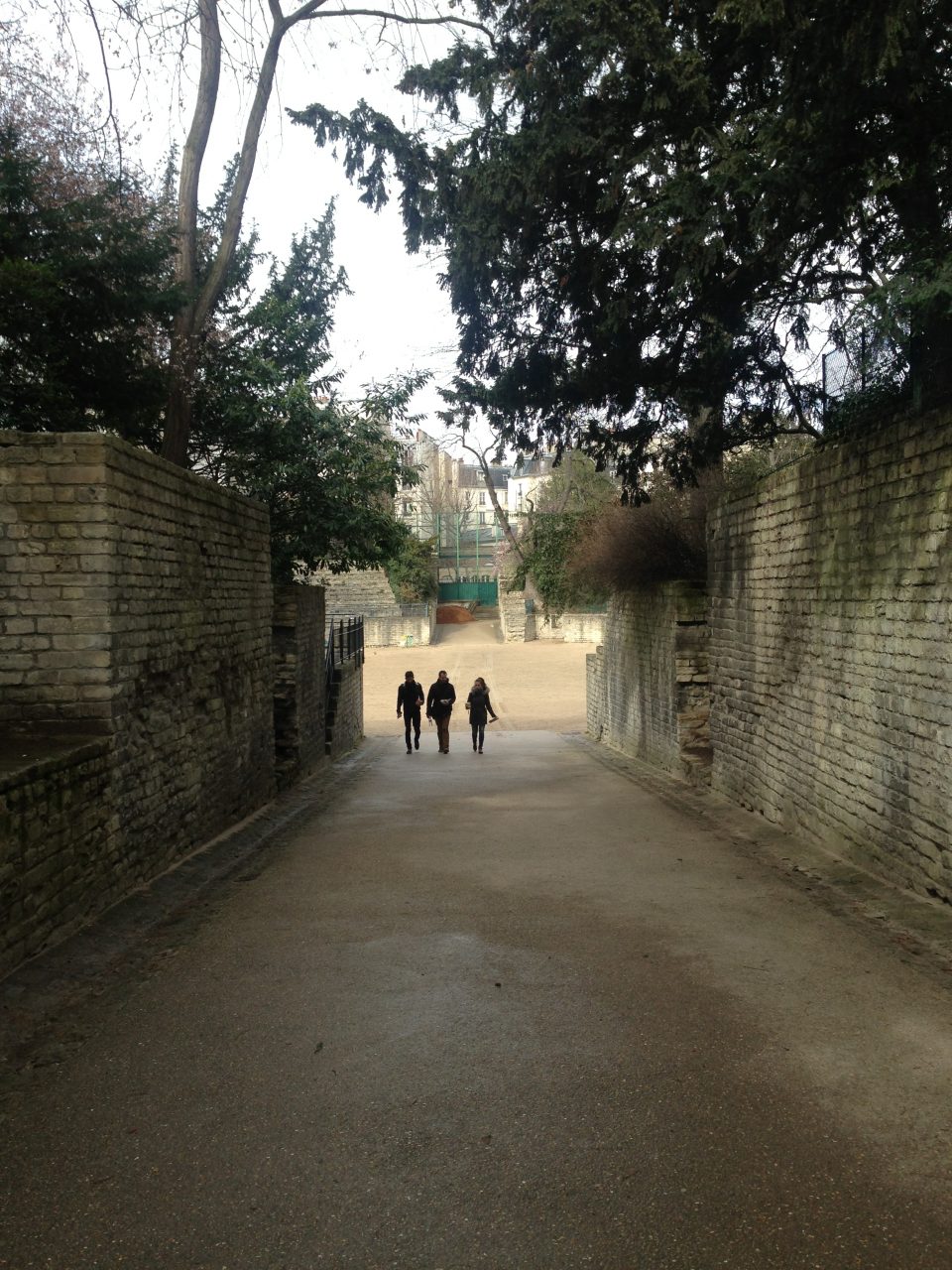 Dove andare a Parigi: Arena di Lutetia - il corridoio d'ingresso