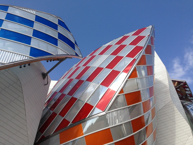 Fondation Louis Vuitton - giochi di colore