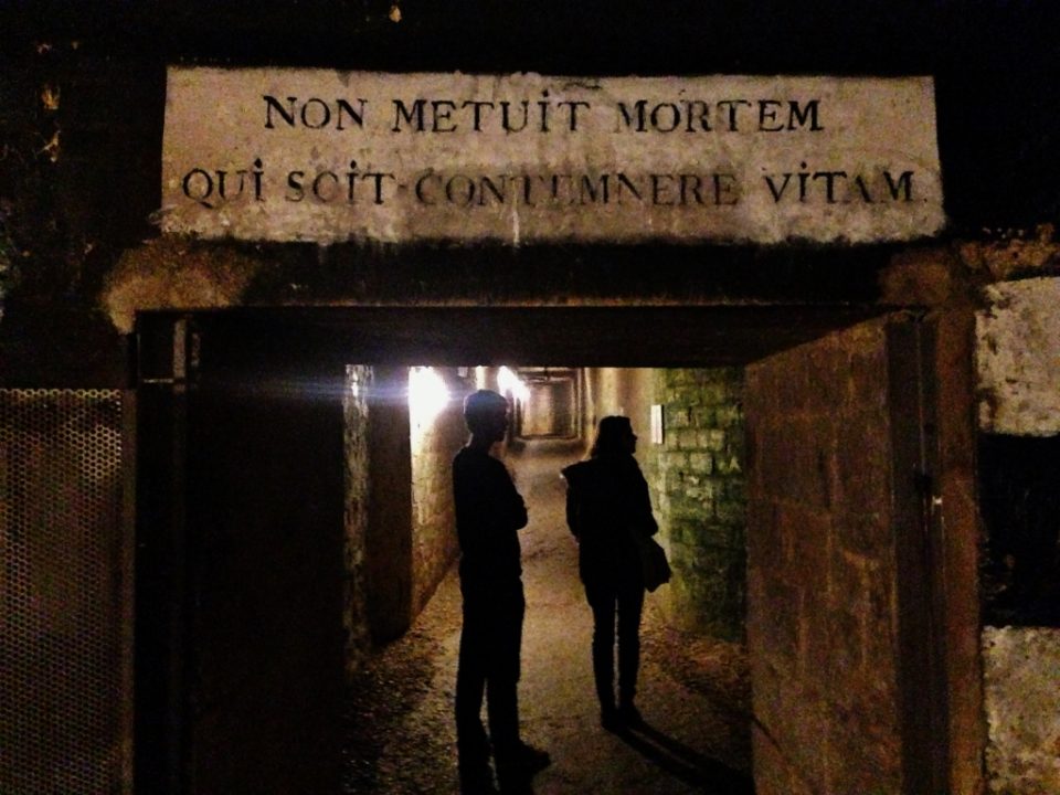 Parigi sotterranea - il passaggio verso il mondo dei vivi Parigi sotterranea - il passaggio verso il mondo dei vivi
