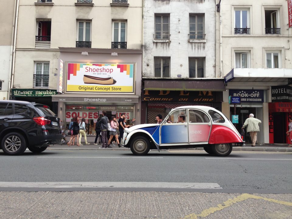 visitare Parigi in macchina