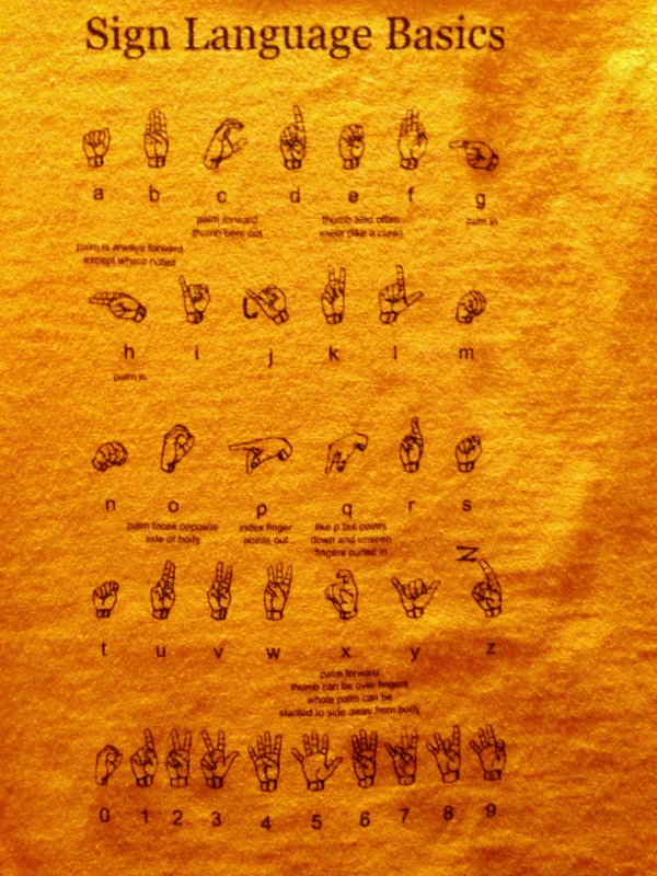 A Mundolingua si esplora il linguaggio dei sordi