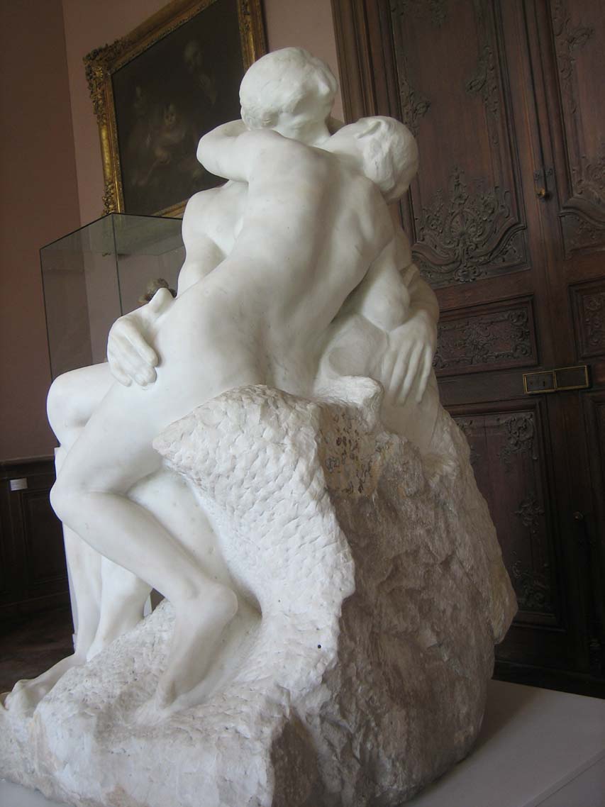 Il bacio tra Paolo e Francesca di Auguste Rodin