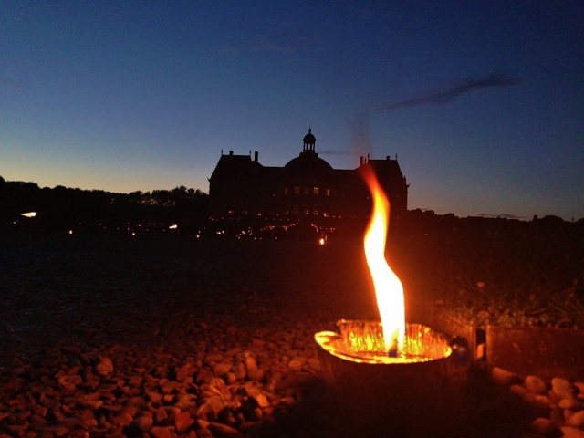 a Vaux le Vicomte per una serata a lume di candela