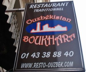 Ristorante uzbeko a Parigi: il mio preferito